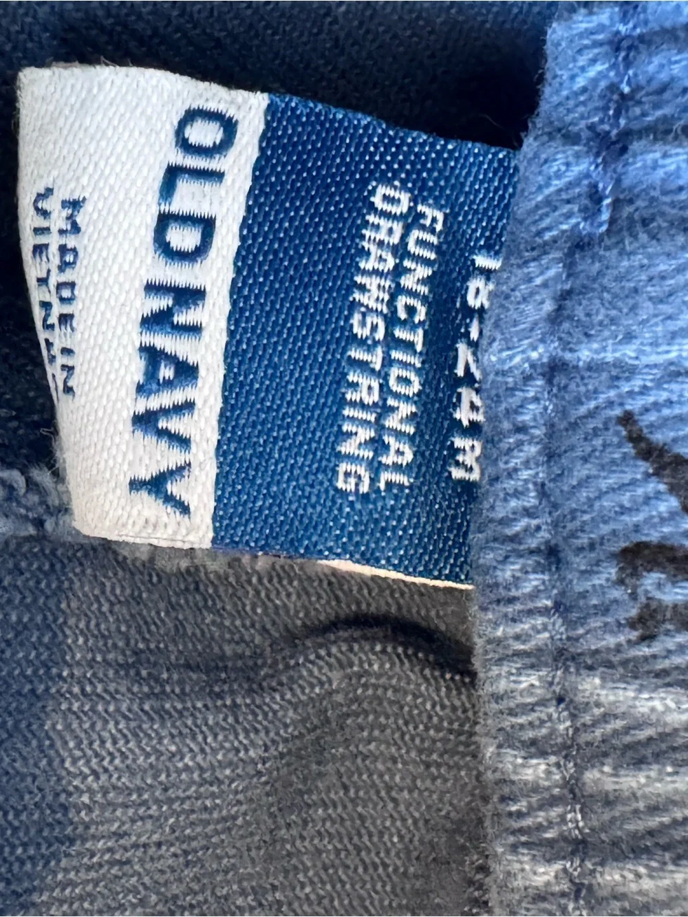 Old Navy Blue Pull-On Shorts with Dino Print